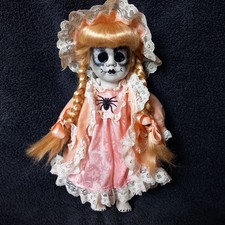 OOAK Creepy Spooky Gothic Horror Porcelain Doll - Lilitu