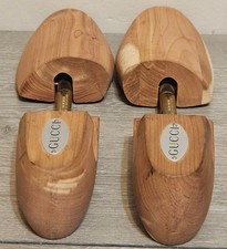 Gucci Cedar Wooden Shoe Trees Mens Size Large Adjustable Rochester Shoe Tree Co.