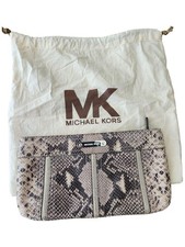 Michael Kors Snakeskin Clutch