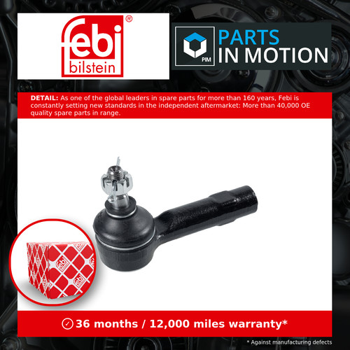 Tie track rod end - track, fits