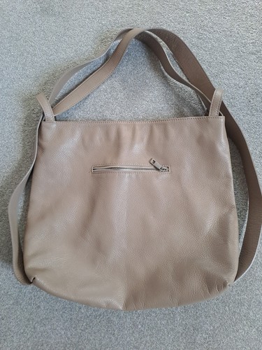 Borse pelle large - borse, taupe