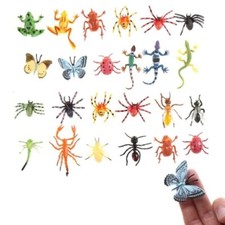 12x Plastic Insect Model for