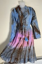 New Dress Size 14/16 Boo Hoo Hippy Chic Indian Tie Dye Bohemian