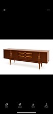 Stonehill Colony Sideboard with Bi-Fold Doors, Vintage 1960s Mid Century Modern