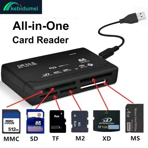 Memory card reader all one - card,
