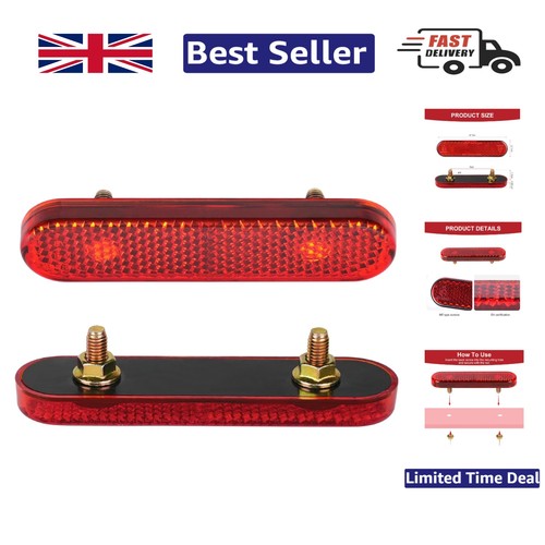 2pcs waterproof red - 2pcs,