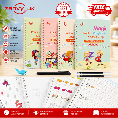 Magic practice copybook for - magic,