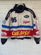 TGF Bros Racing Jacket Mens Xtra Small Oversized Large Turbo Childish 