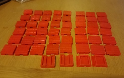 Bayko bricks and 20 end - bricks,