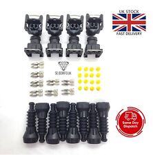 8X BOSCH Fuel injector Plug Connector Junior Power Timer 2pin For Jetronic EV1