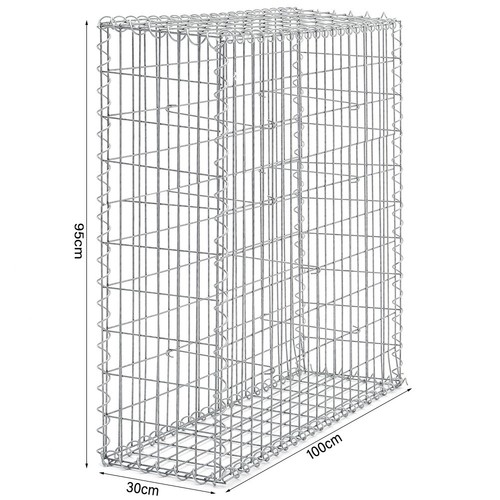 Gabion baskets wall outdoor - baskets,