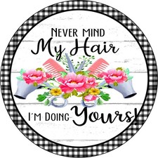 Never mind hair round - never,