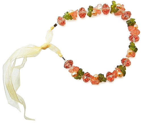 Real frw pearls cherry - , quartz