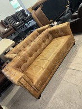 Chesterfield Style Tan Real