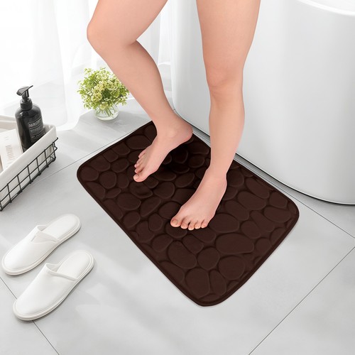 3pcs bath mat set 60x40cm - bath,
