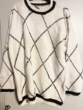 hand knitted cotton jumper