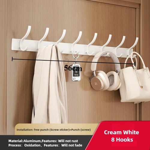 Coat rack wall - mounted, wooden