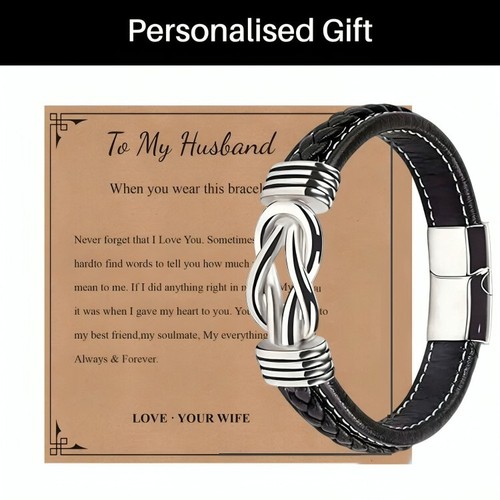 Mens personalised infinity - mens,