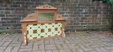 Huge Victorian Washstand Back
