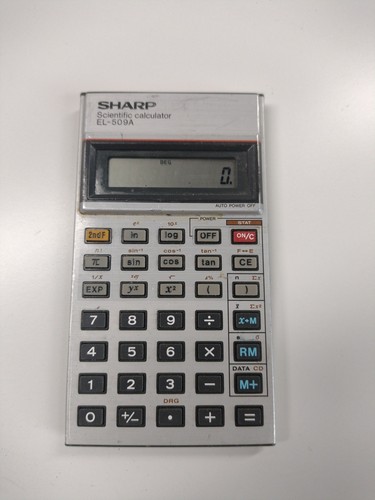 Sharp 509a scientific - sharp,