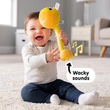 Lamaze wacky giraffe tomy baby - tomy,