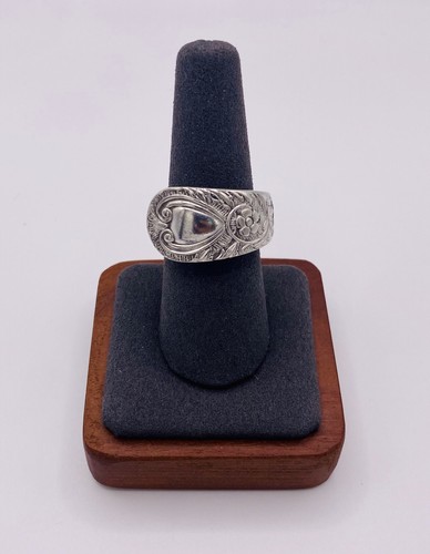 Handmade spoon ring ornate - ring,