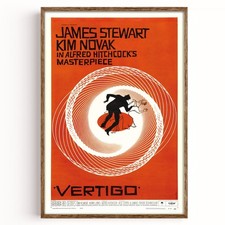 Vertigo movie poster alfred - movie,