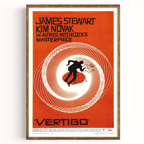 Vertigo movie poster - vertigo,