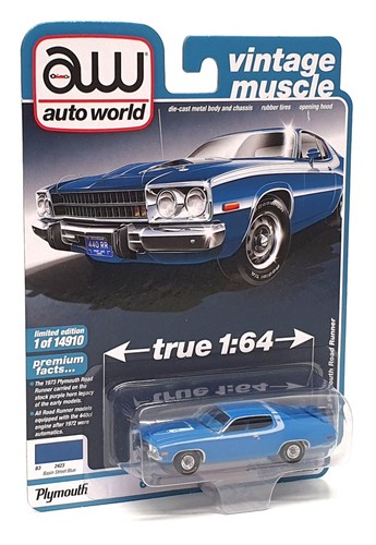Auto world vintage muscle - auto, 1/64