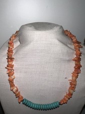 Coral Necklace 45cm Genuine Coral