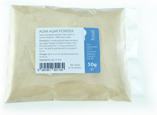 Agar powder 50g food - agar,