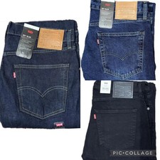 Levis 511 Mens Slim Fit Jeans Stretch Blue,Black,Dark Blue 30 32 34 36 38 40 New