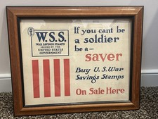 Wwi war savings stamps - wwi, w.s.s