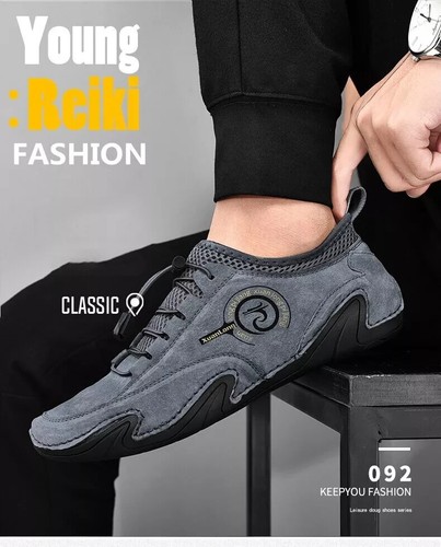 Genuine leather men casual - genuine,