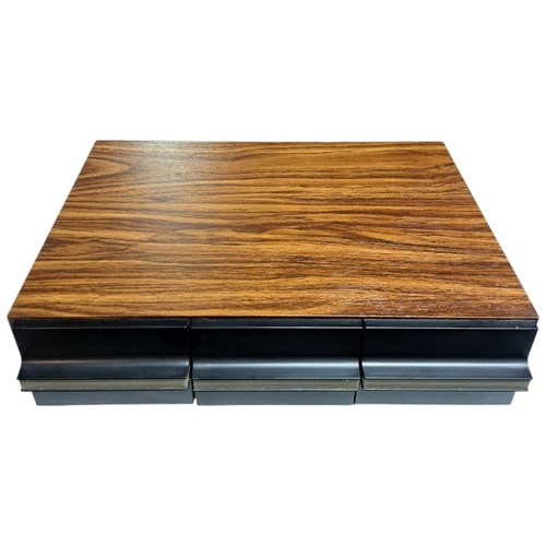 Vintage faux wood drawer - wood, 36