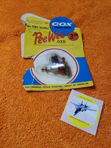 Cox 020 engine the - .020,