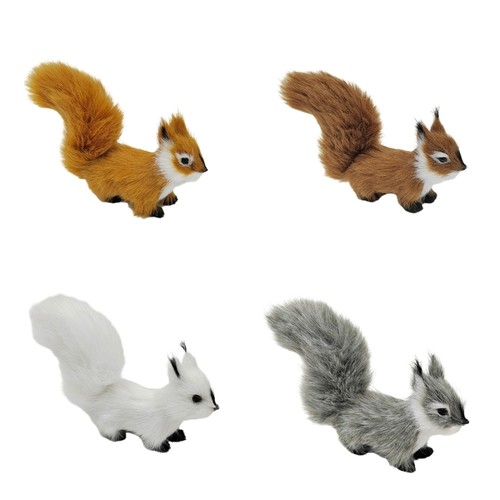 Small squirrels sculpture - squirrels,