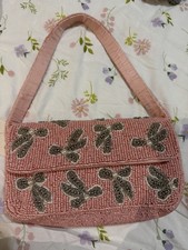 NEW Primark Beaded pink ribbon