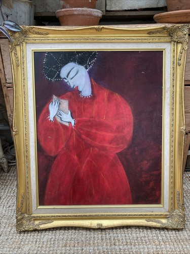 Vintage oil painting - oil, by