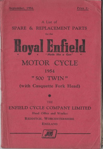 Royal enfield 1954 500 - 1954,