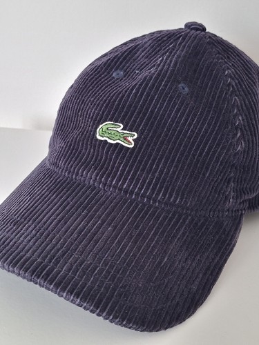 Navy blue cord lacoste - navy,