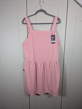 Primark Pink Denim Dress Size