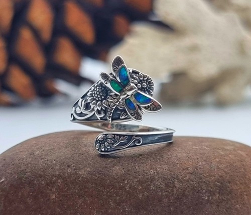 Sterling silver spoon ring - spoon,
