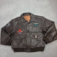 Leather Flying Jacket Adult