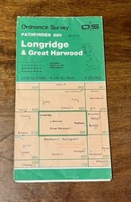 Pathfinder 680 Longridge and Great Harwood Ordnance Survey Sheet map, folded