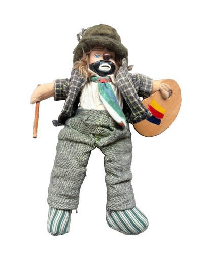 Rare vintage hobo clown - rare, artist