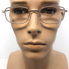 Specsavers Furgus Glasses Frames Silver Metal Eyeglasses Spectacles Frame Only