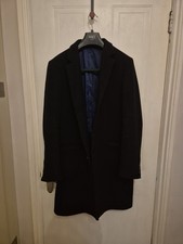 M&S Men's Overcoat Size L Wool