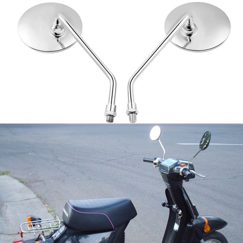 Pair chrome motorcycle - chrome,