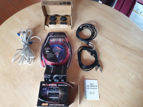 Car amp wiring kit 12v - wiring,